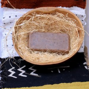 Savon gommant au café